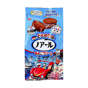 ノワール ドラえもん限定版 どら焼き風 あんこクリームサンドビスケット 5.3oz【サクサク＆リッチ】