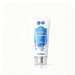 【中國直郵】 參半 【冰藍清椰】100g*1香氛牙膏抗糖酸持久留香清新口氣美白牙齒