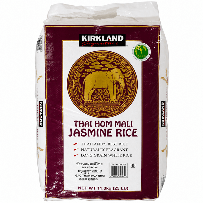 Jasmine Rice, 25 Pound