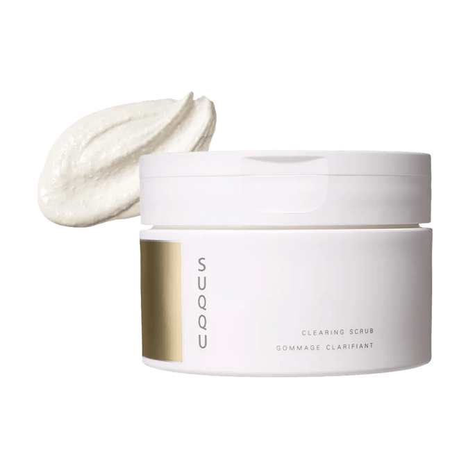 日本SUQQU 淨透去角質磨砂膏 可做清潔泥膜 100g 光滑透亮 溫和不刺激 深層清潔污垢黑頭 水潤不緊繃 熟齡肌