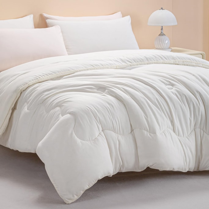 【美国直邮】 MIOTO 立高款化纤被 CK 白色260*244*3cm