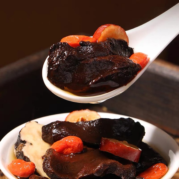 鹊和堂 黄精 九蒸九制黄精 125g 中药材品质【男性滋补品 补气养阴 健脾润肺 益肾填精 调节免疫 抗氧化 调节血糖血脂 保护心脑血管】 4