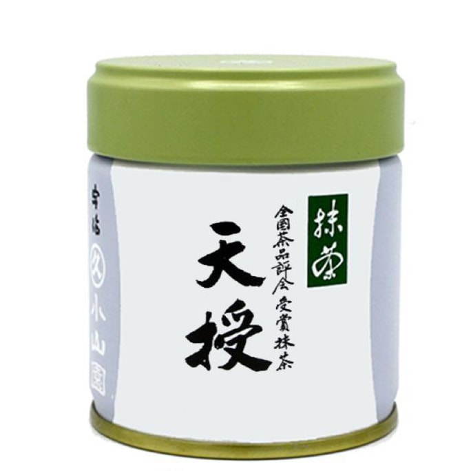 【日本直邮】丸久小山园 顶级宇治天授抹茶粉无糖烘焙甜品冲饮 罐装40g