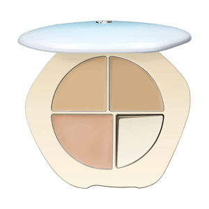 TIMAGE彩棠 潤玉無瑕三色遮瑕膏 奶油生巧遮瑕盤 遮斑點痘印提亮淚溝法令紋黑眼圈 01鵝絨盤 5g