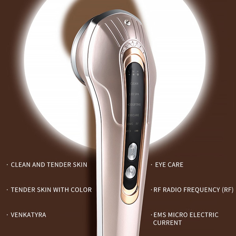 K·SKIN金稻 射頻美容儀臉部 紅綠紫光子嫩膚儀 提拉緊緻 淡化細紋臉部 導入美顏儀 KD9905 3