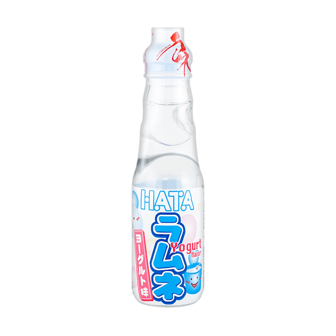 日本HATAKOSEN哈达 RAMUNE弹珠波子汽水 酸奶味 200ml