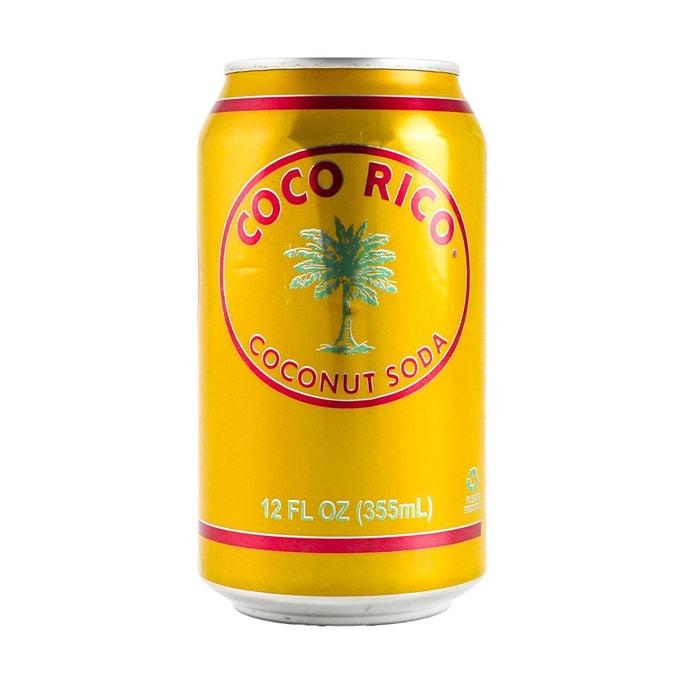 COCO RICO 椰子汽水 340g