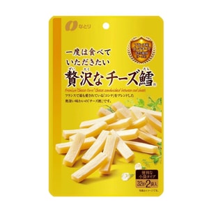 【日本直郵】NATORI納多利 1年以上熟成起司鱈魚條 32g*2袋入