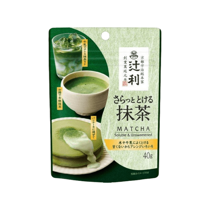 日本 片岡 辻利宇治抹茶 即溶抹茶粉 40g
