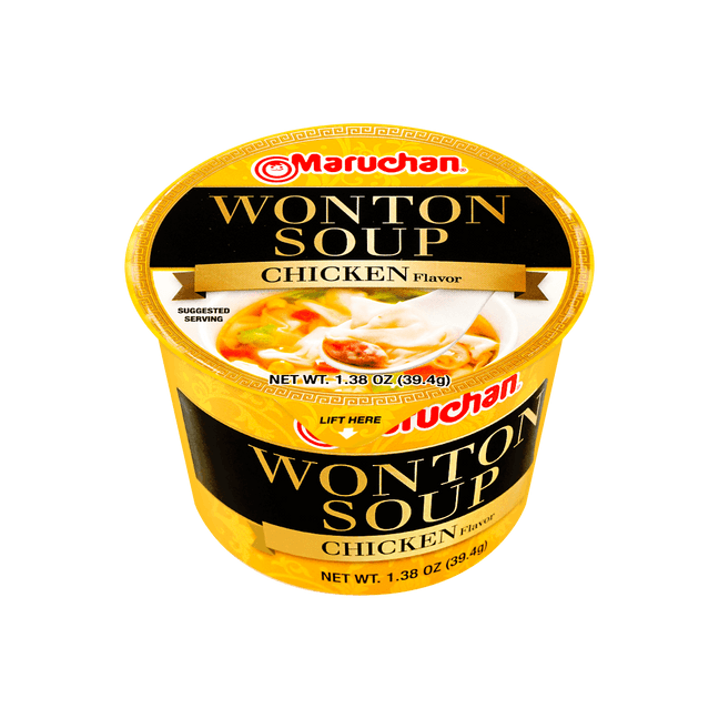 Chicken Flavor Wonton Soup - Instant Cup, 1.38oz
