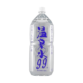 천연 온천수 99 67.64 fl oz【천연 알칼리】【초연수】