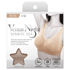 Venus Night Non-Stretch Bra Camel L-LL 1 pc