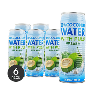 泰國版味全 椰子水 含果肉 500ml *6【6份超值裝】【含80%椰汁】
