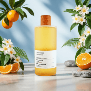 网易严选 香氛氨基酸表活赋活养护洗发水 植物萃取 头皮养护 水油均衡 0硅油 400ml #小岛柑橘 清新花果香型 72H留香抗异味 中性/干性发质适用 