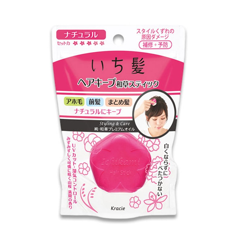 日本直送品】クラシエ イチカミ くせ毛防止スタイリングヘアワックス 13g ピンク - Yami