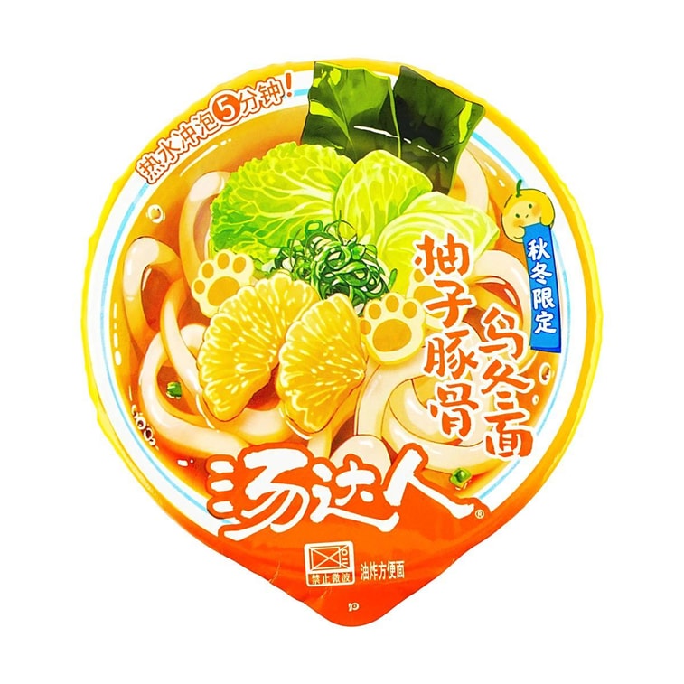 유자 돈코츠 우동 즉석라면, 75g *6개입【6팩】【겨울 한정판】 10
