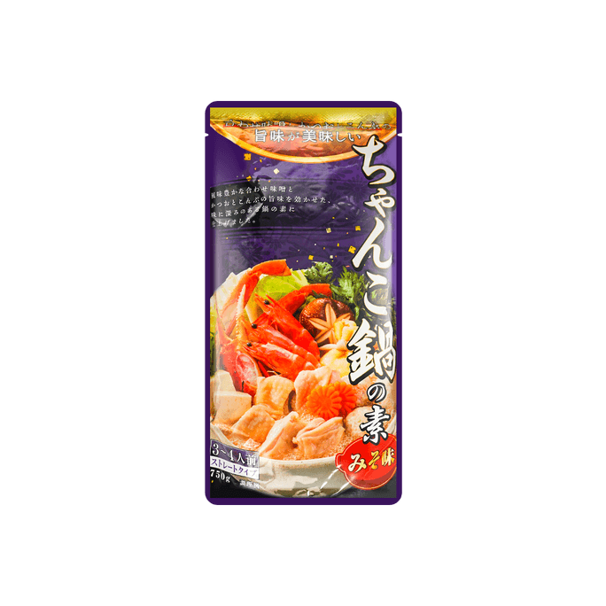 Chanko Nabe no Moto - Miso Flavor Soup Base, 26.45oz
