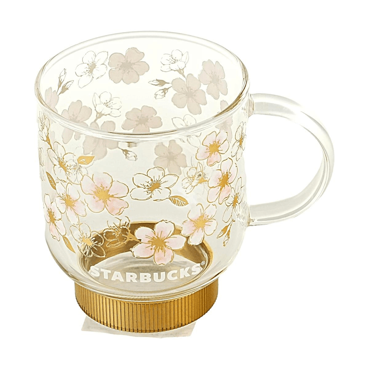 SAKURA2026 Heat-Resistant Glass Mug Golden Pattern 355ml 7