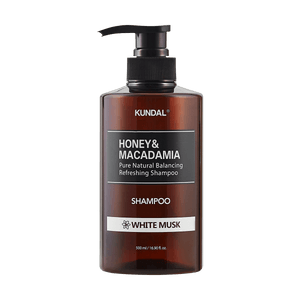 Honey & Macademia Hydro-Intensive Protein Premium Nature Shampoo 500ml #White Musk