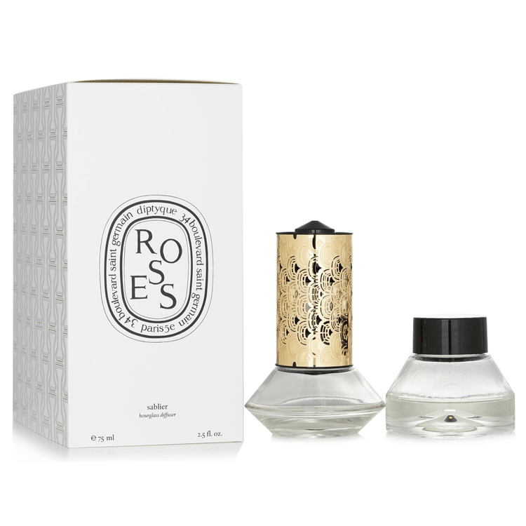 diptyque ROSES 砂時計型アロマディフューザー 75ml 砂時計型ディフューザー ローズ | Diptyque Paris