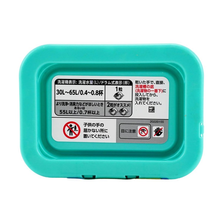 日本P&G宝洁 4合1洗衣凝珠 颗粒洗衣液 清新皂香型 11粒装 11