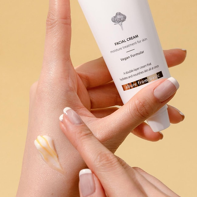 韩国D'ALBA黛尔珀 白松露双重保湿面霜 60ml 抗氧化 深层补水锁水 弹力紧致 强化屏障滋养 纯素 敏感肌适用