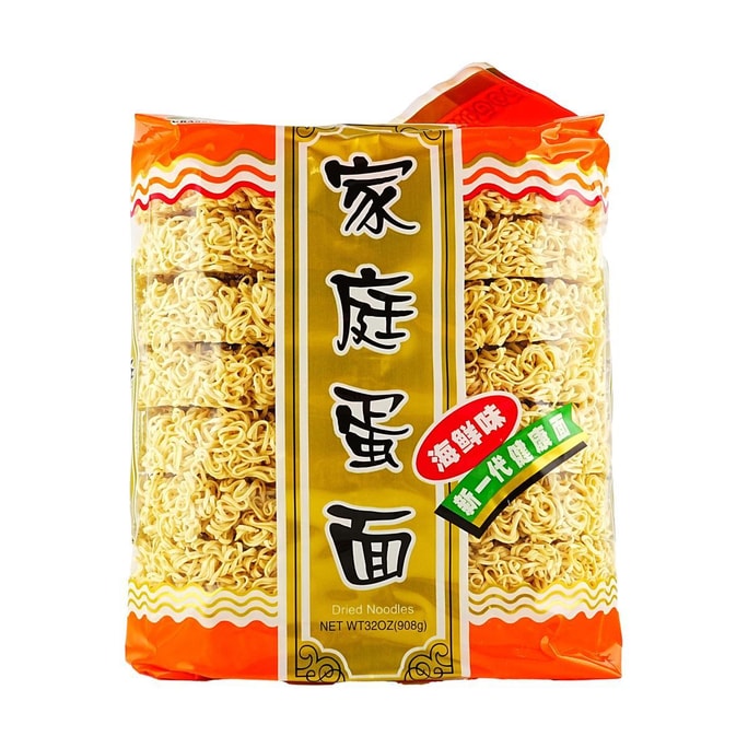 Family Egg Dried Noodle, Seafood Flavor, 32.03oz