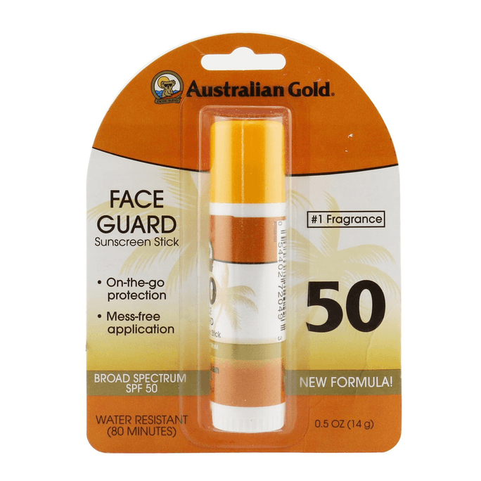 【香港直送】オーストラリアン ゴールド フェイスガード フルレンジ サンスクリーン スティック SPF50 14g/0.5oz