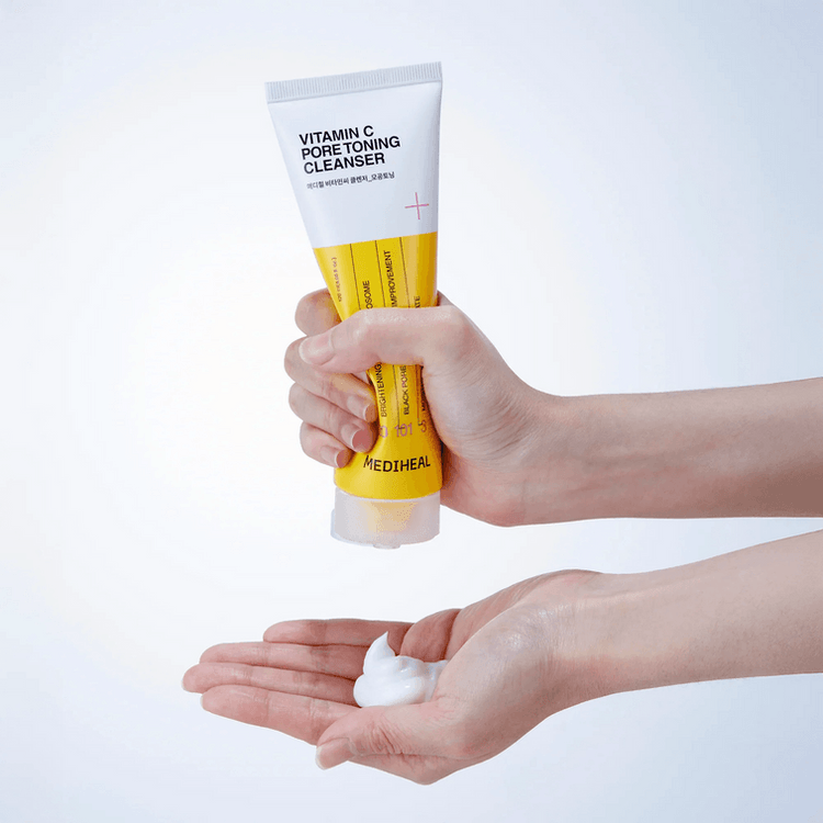 中国直送】 韓国 MEDIHEAL メディヒール ビタミン毛穴ケア洗顔料 120ml