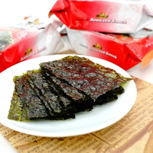 Korean Seaweed Snack Kimchi Flavor 3 Packs 0.52 oz