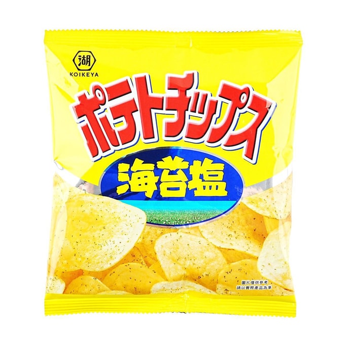 日本KOIKEYA湖池屋 平切薯片 海苔盐味 28g