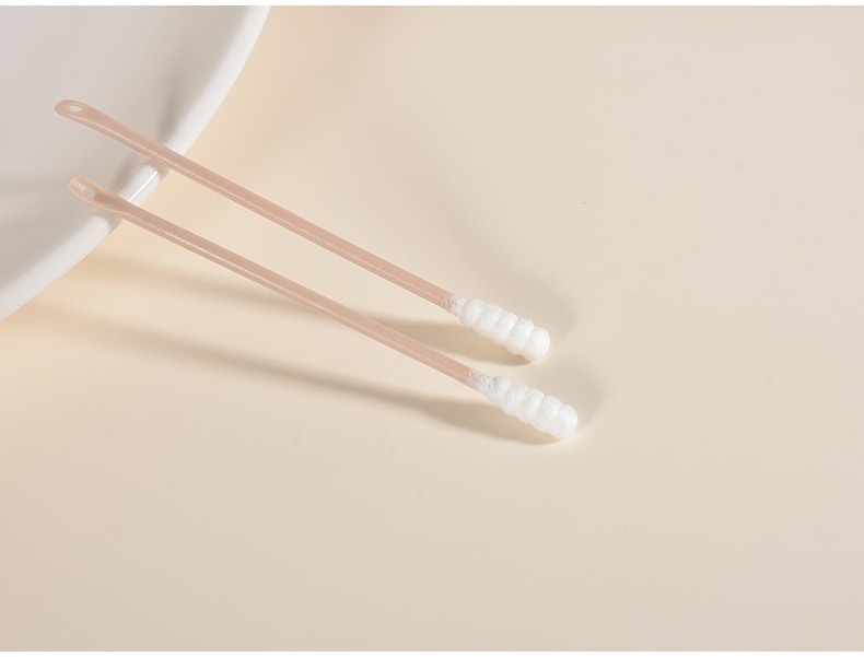 玛莉安 【官方授权旗舰店】多用途双头护理棉签|螺旋棉头+圆形压圈 80支