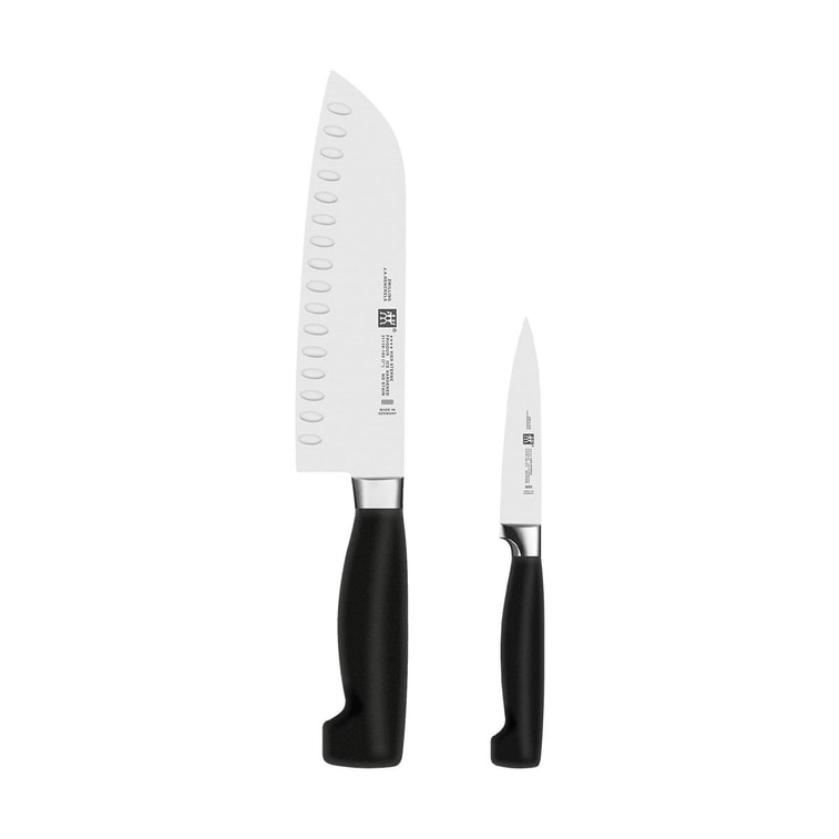 Four Star 7-in Santoku & 4-in Paring Knife Combo - Essential Kitchen Duo【Special Offer Value Pack】 3