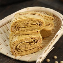 윈난 쉬핑 유기농 두부 스트립, 10.58온스 【볶음, 냉채, 샤부샤부, 핫팟 요리에 적합】