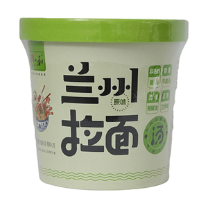 安食六和 兰州拉面 原味 桶装 107g 【非油炸】【正宗兰州味】