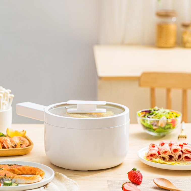 Best-Selling 100–120V Multi-Function Electric Cooker for Dorm & Study Abroad 9