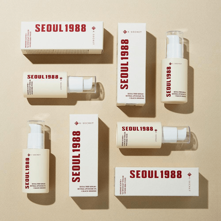 【韓国直送】KSECRET SEOUL1988 韓国製エッセンス：レチノールリポソーム2% + 黒参 30ml。抗酸化作用、アンチエイジング、シワ対策、肌の色ムラ改善、美白、毛穴引き締め効果があり、敏感肌にも最適です。 4