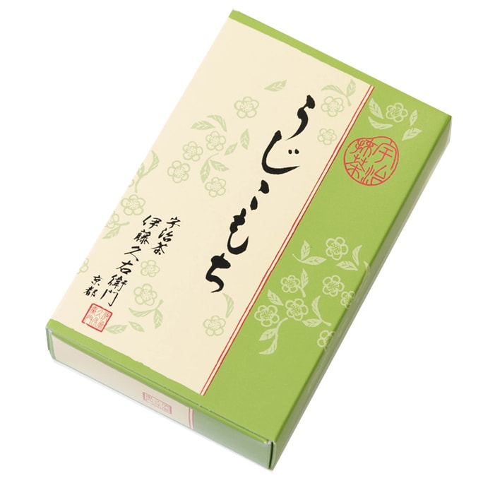 【日本直邮】 日本 伊藤久右卫门 宇治抹茶 黄豆核桃 麻糬 6枚