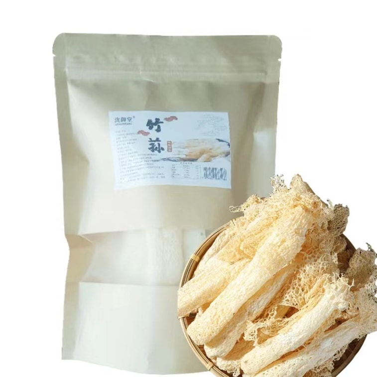 Dried Bamboo Mushroom (Zhu Sun) 10g 4