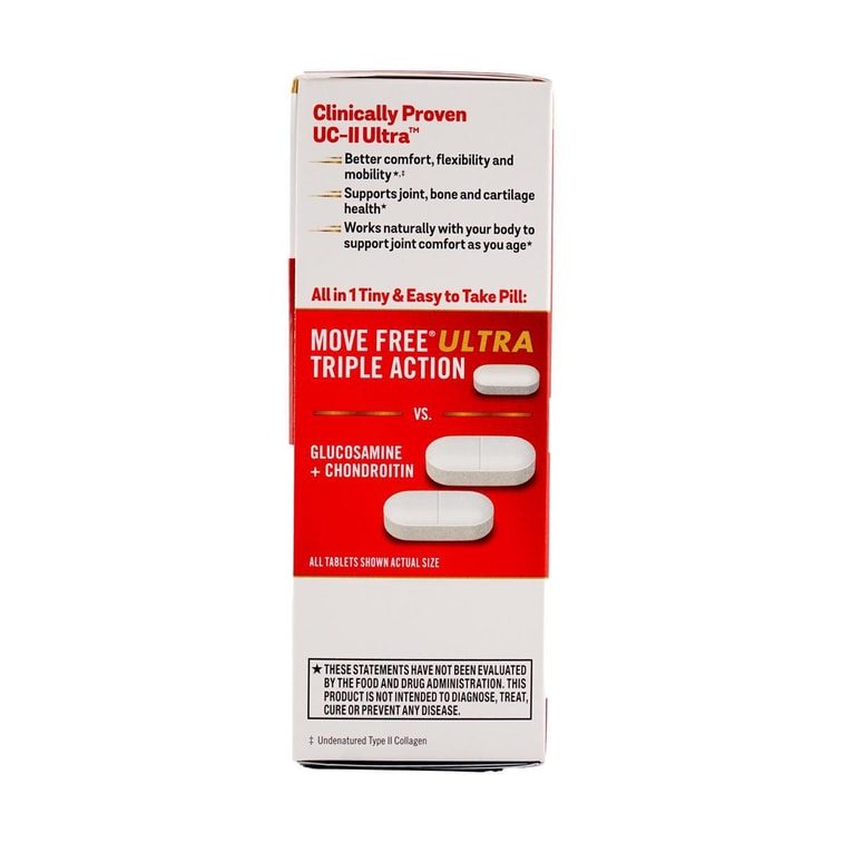 Schiff Move Free Ultra Triple Action Joint Supplement, Collagen + Boron + HA, 75ct 3