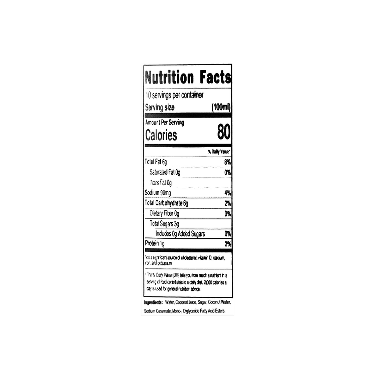 ココナッツミルク1000ml 18