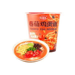 海福盛凍乾番茄鸡蛋麵70g 非油炸