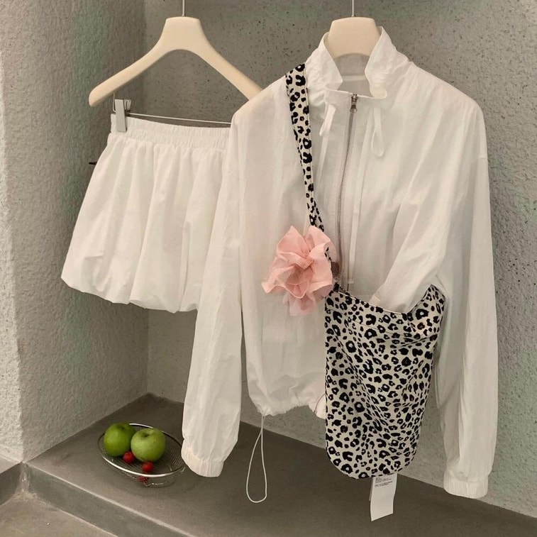 AirEase Sporty 2-Piece Set-2 Colors, White, One Size 10