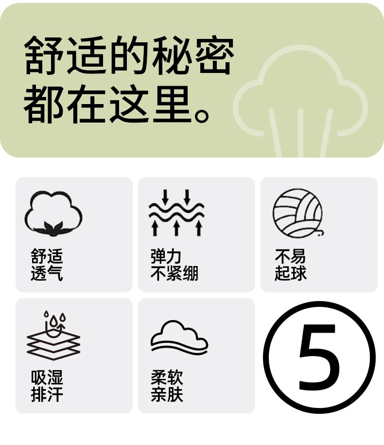 乐家精品 一次性袜子 男女通用免洗防臭日抛袜 出差旅行丢丢袜日抛袜 舒适透气 吸湿排汗 柔软亲肤 白色 5双装 均码