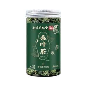 After frost mulberry leaf tea can lower blood sugar lose weight clear fat and delay aging. 100g/can
