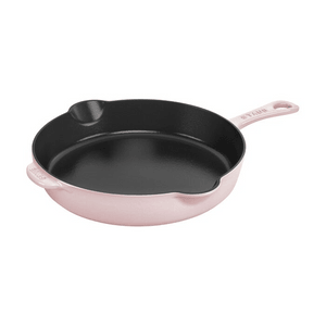 Cast Iron 8.5-inch Traditional Deep Skillet 8.5-inch / Pink Peony