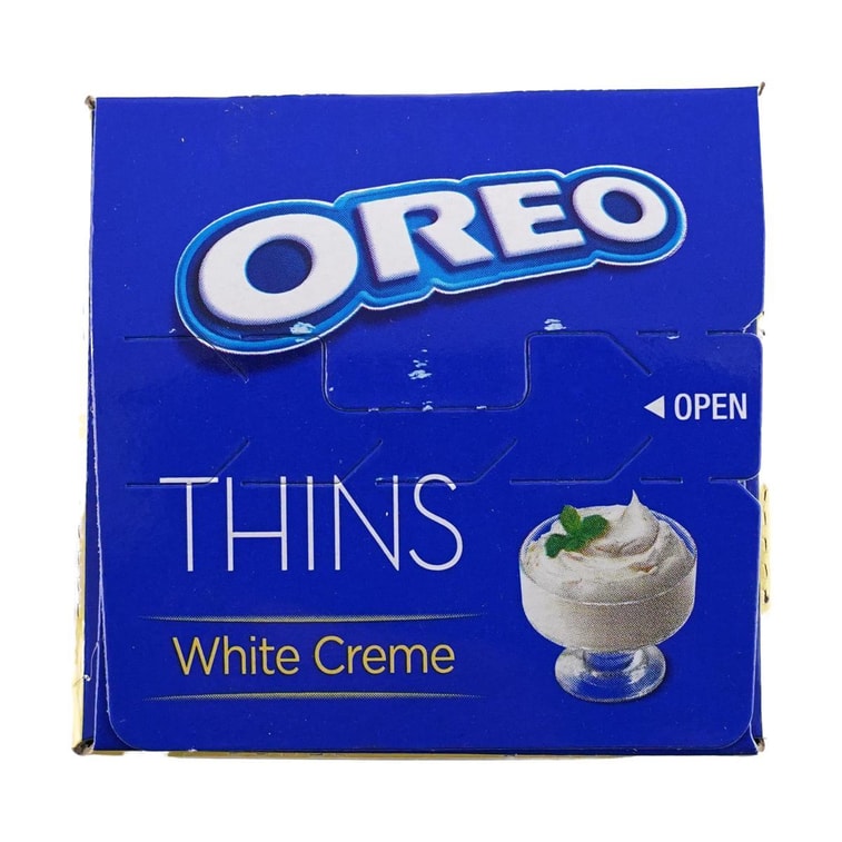 韩国版OREO奥利奥 香草慕斯夹心薄脆饼干 84g 7