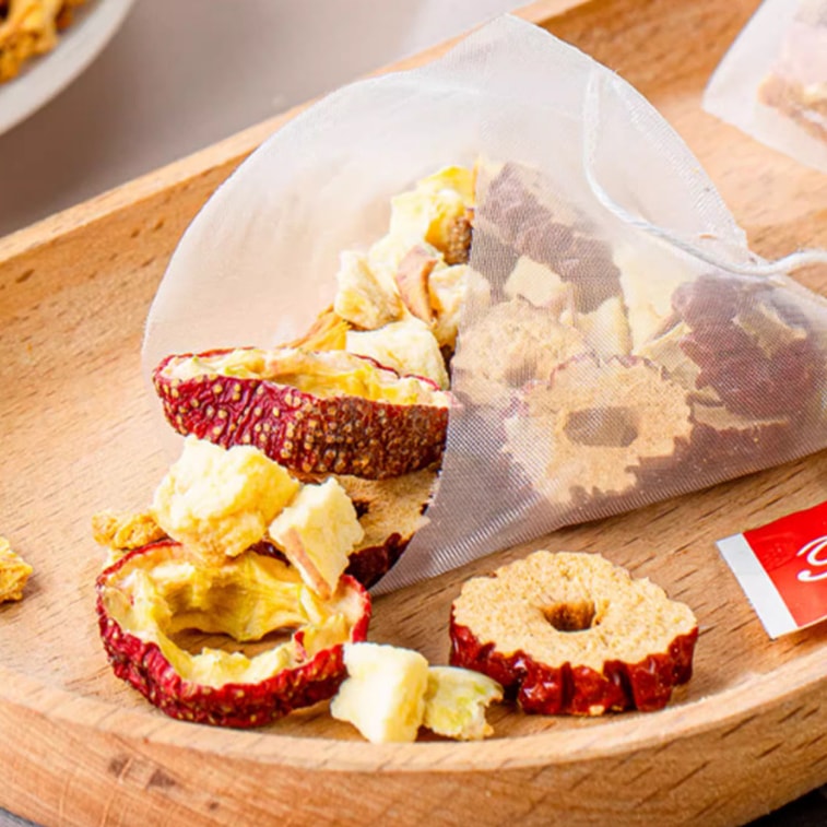 【Livraison directe du Canada】 Sifanda Thé aux pommes et à l'aubépine 100g (5g×20 sachets) Sucré et acidulé, désaltérant, une tasse par jour pour une sensation de légèreté, mélange de thés, cadeau de fête, saveur sucrée et acidulée, thé quotidien pour toutes les saisons 4