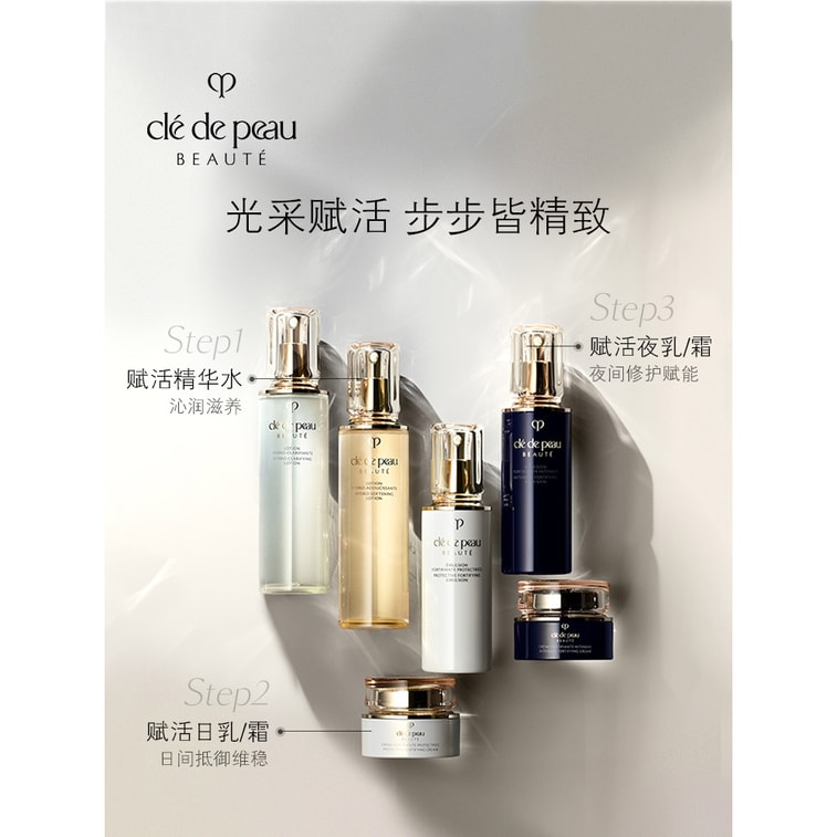 【日本直邮】DHL直邮3-5天到 日本本土版 CLE DE PEAU BEAUTE CPB 肌肤之钥 化妆水日乳夜乳三件套 清爽型 4