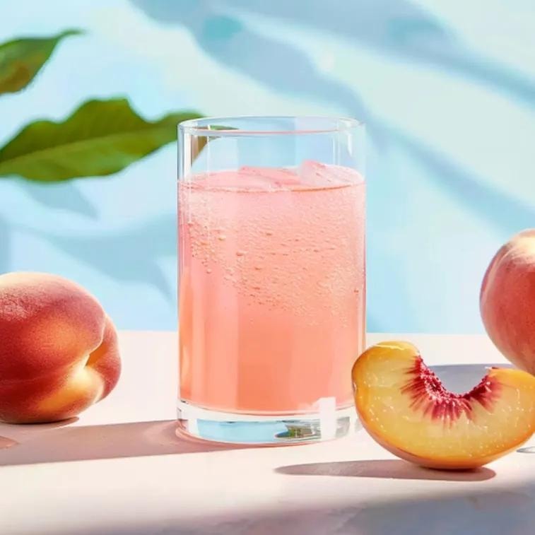 스파클링 복숭아 소다 300ml 10